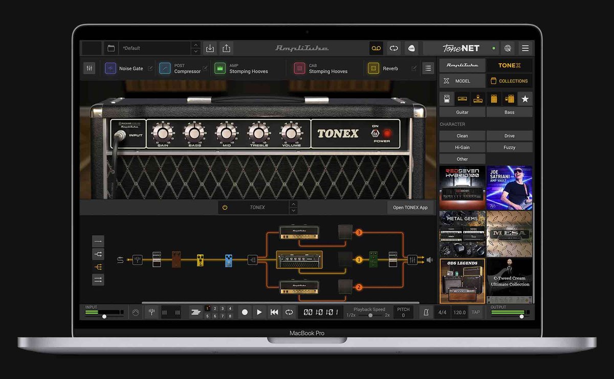 AmpliTube 5 GUI