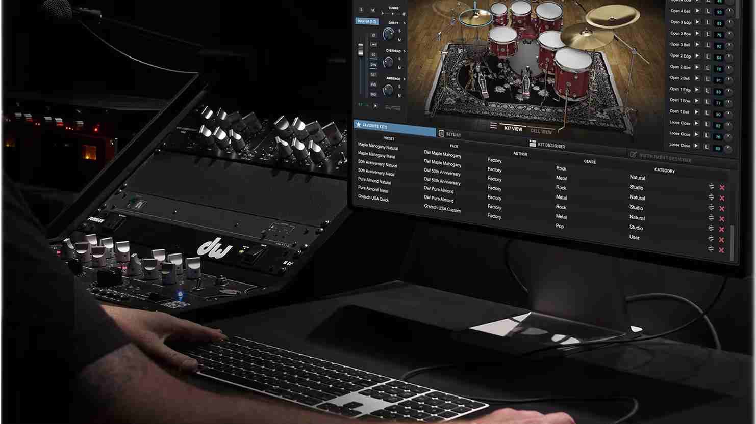 Roland DW Soundworks バーチャルドラム音源