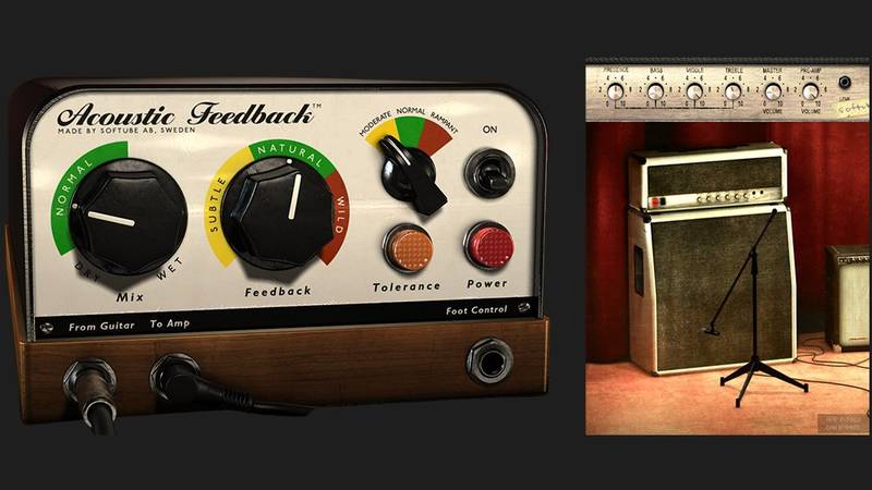 Softube Acoustic Feedback GUI
