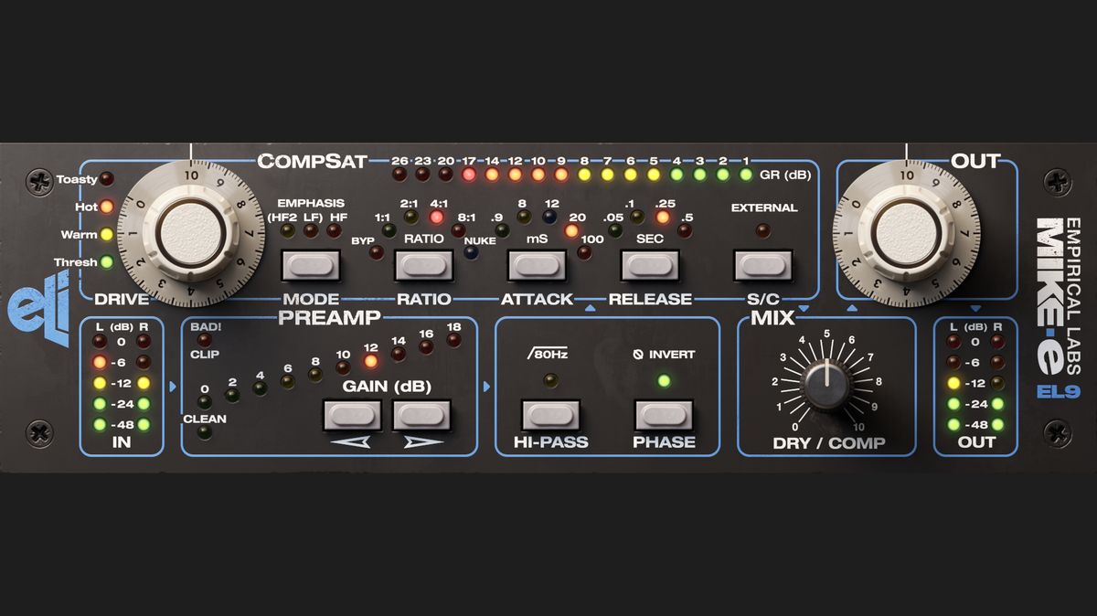 Softube Empirical Labs Mike-E Comp GUI
