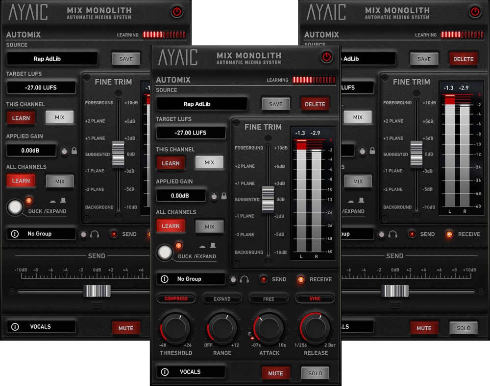 AYAIC Mix Monolith GUI