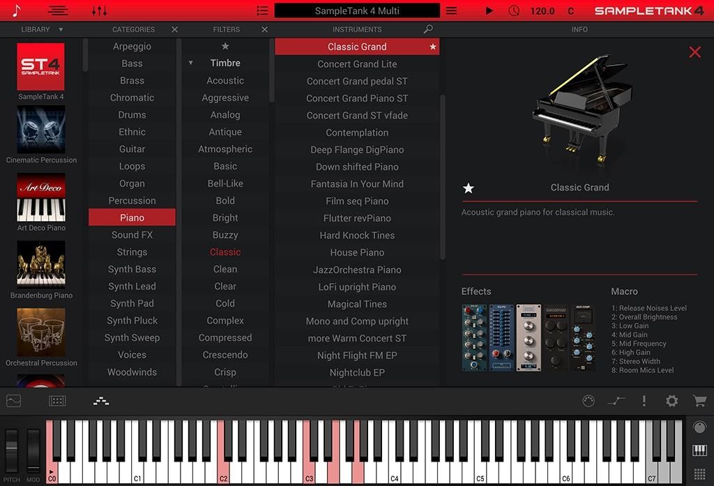 IK Multimedia SampleTank 4 MAX GUI