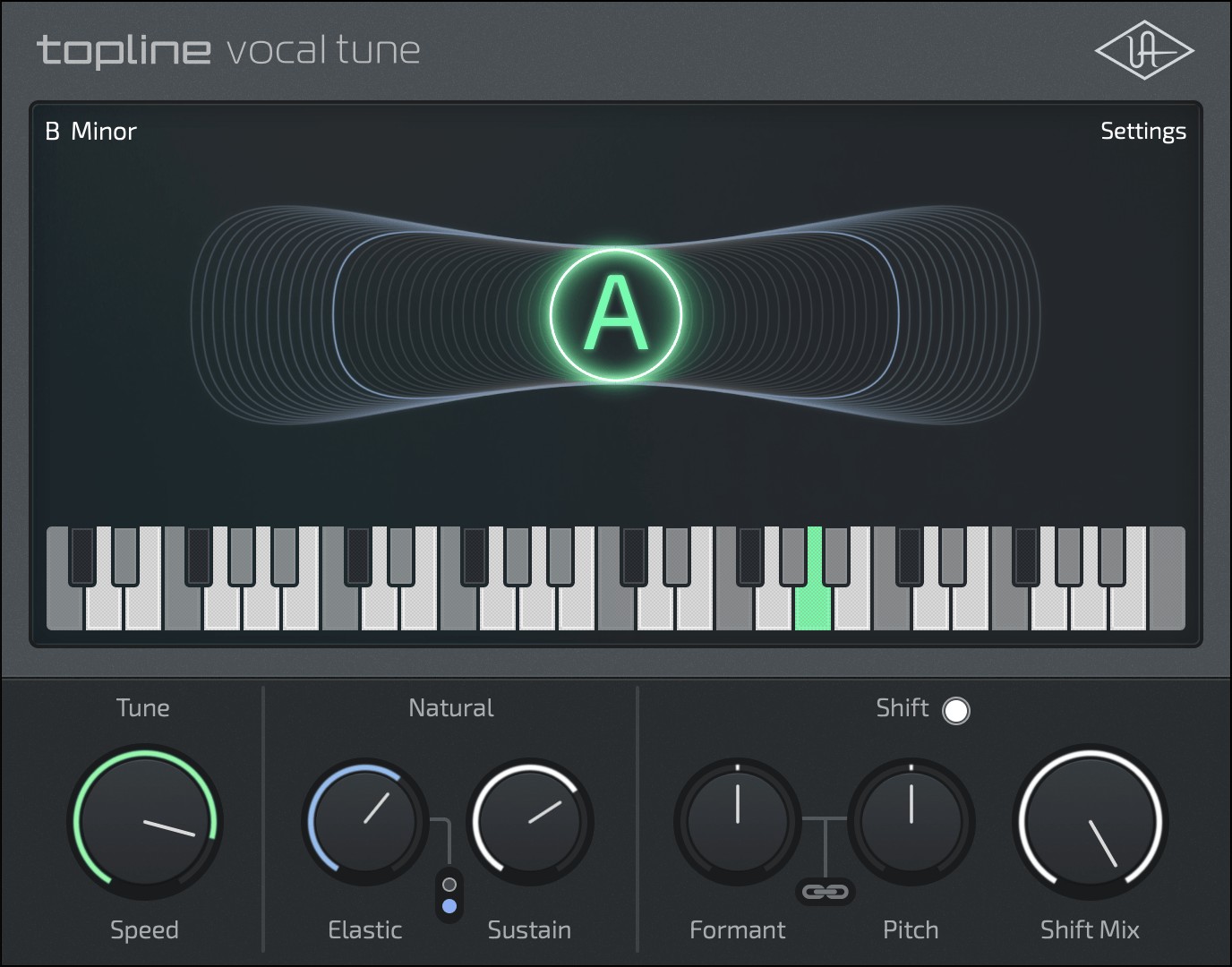 Universal Audio Topline Vocal Tune