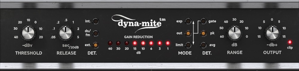 Softube『Valley People Dyna-mite』 GUI