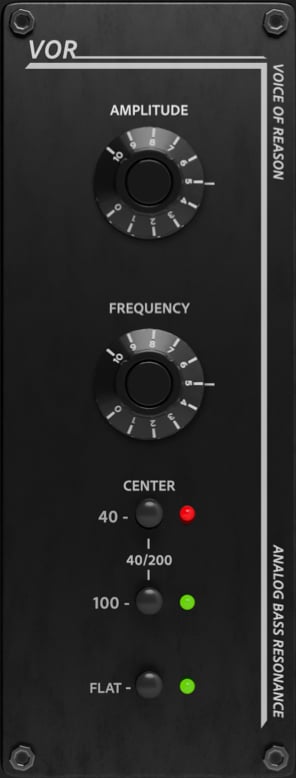 Audio Assault Voice of Reason GUI