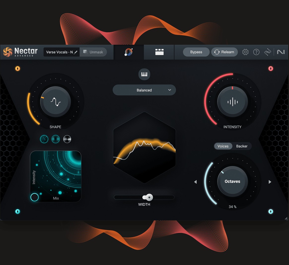 iZotope Nectar 4 の画面