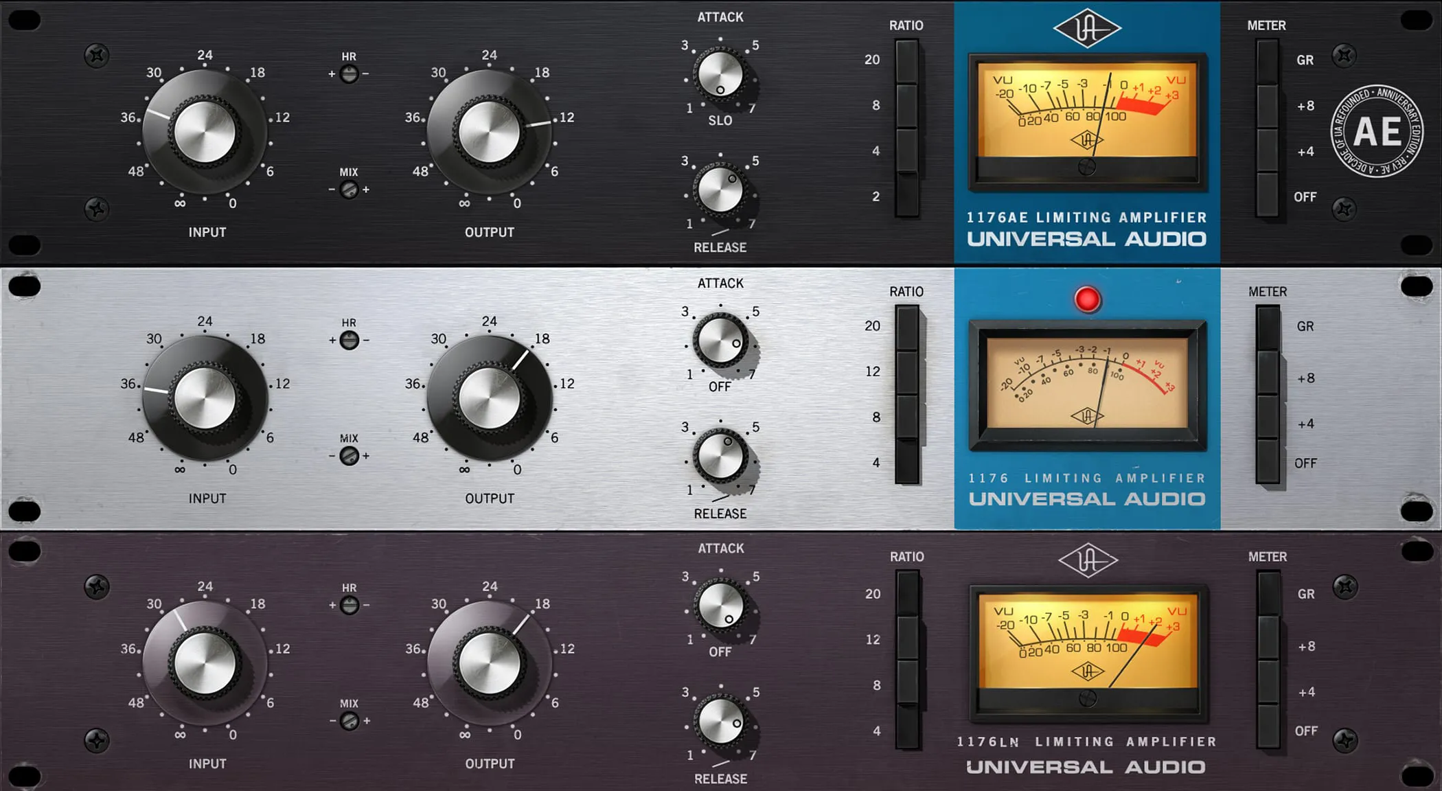 UAD 1176 Classic Limiter Collection の画面