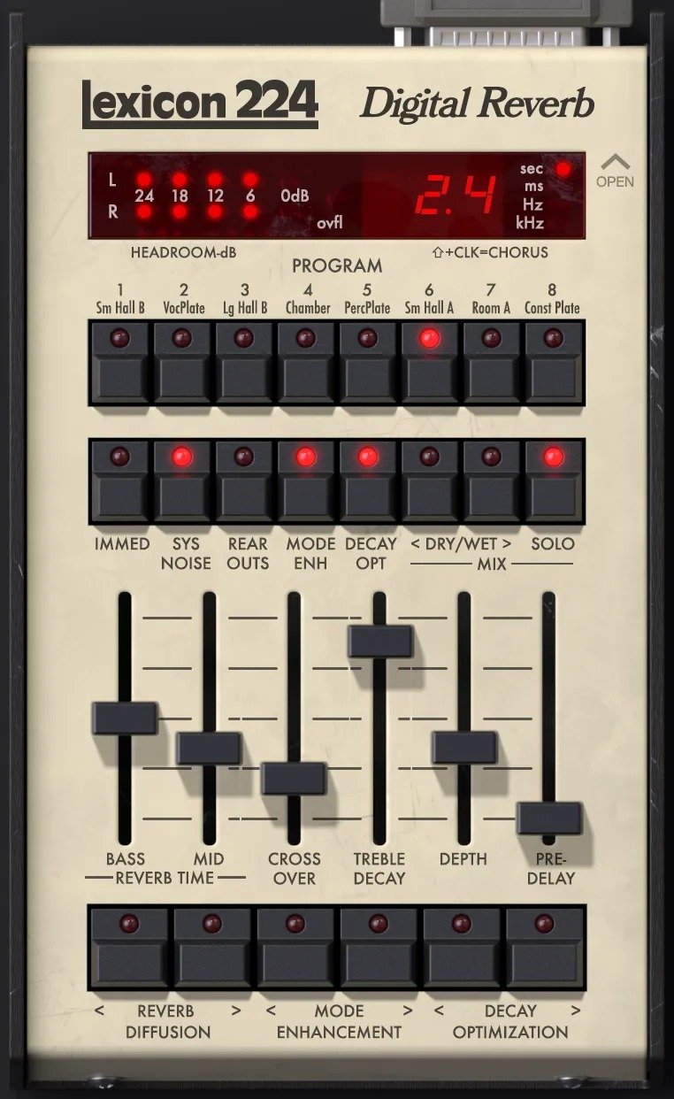 Lexicon 224 Digital Reverb