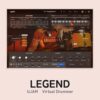 UJAM Virtual Drummer LEGEND のGUI