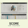 UJAM Virtual Pianist SCORE のGUI