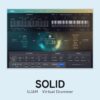UJAM Virtual Drummer SOLID のGUI