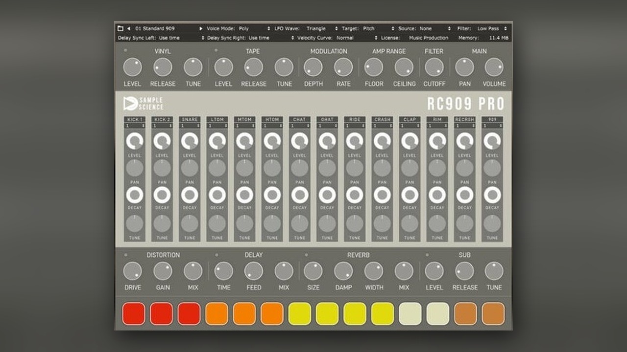 SampleScience RC909 Pro