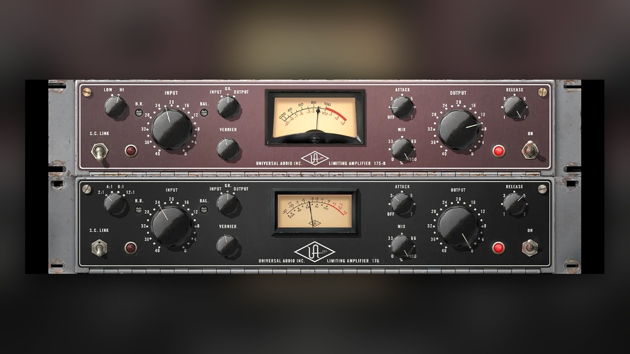 Universal Audio UA 175B & 176 Tube Compressor Collection