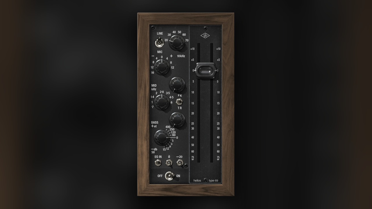 Universal Audio Helios Type 69 Preamp and EQ Collection