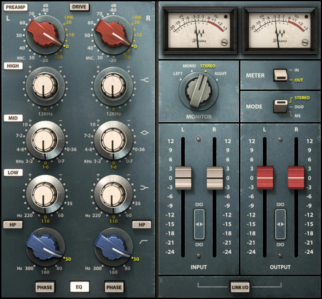 Waves Scheps 73 のGUI
